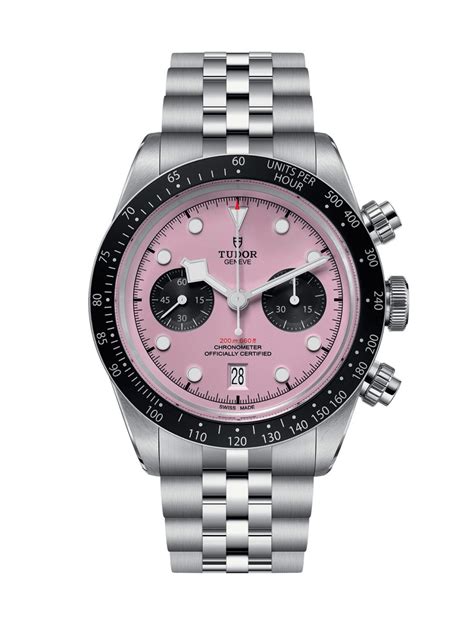 tudor quadrante rosa prezzo|Tudor Black Bay Chrono Pink 79360n.